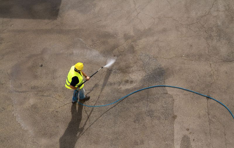 Parking lot cleaning